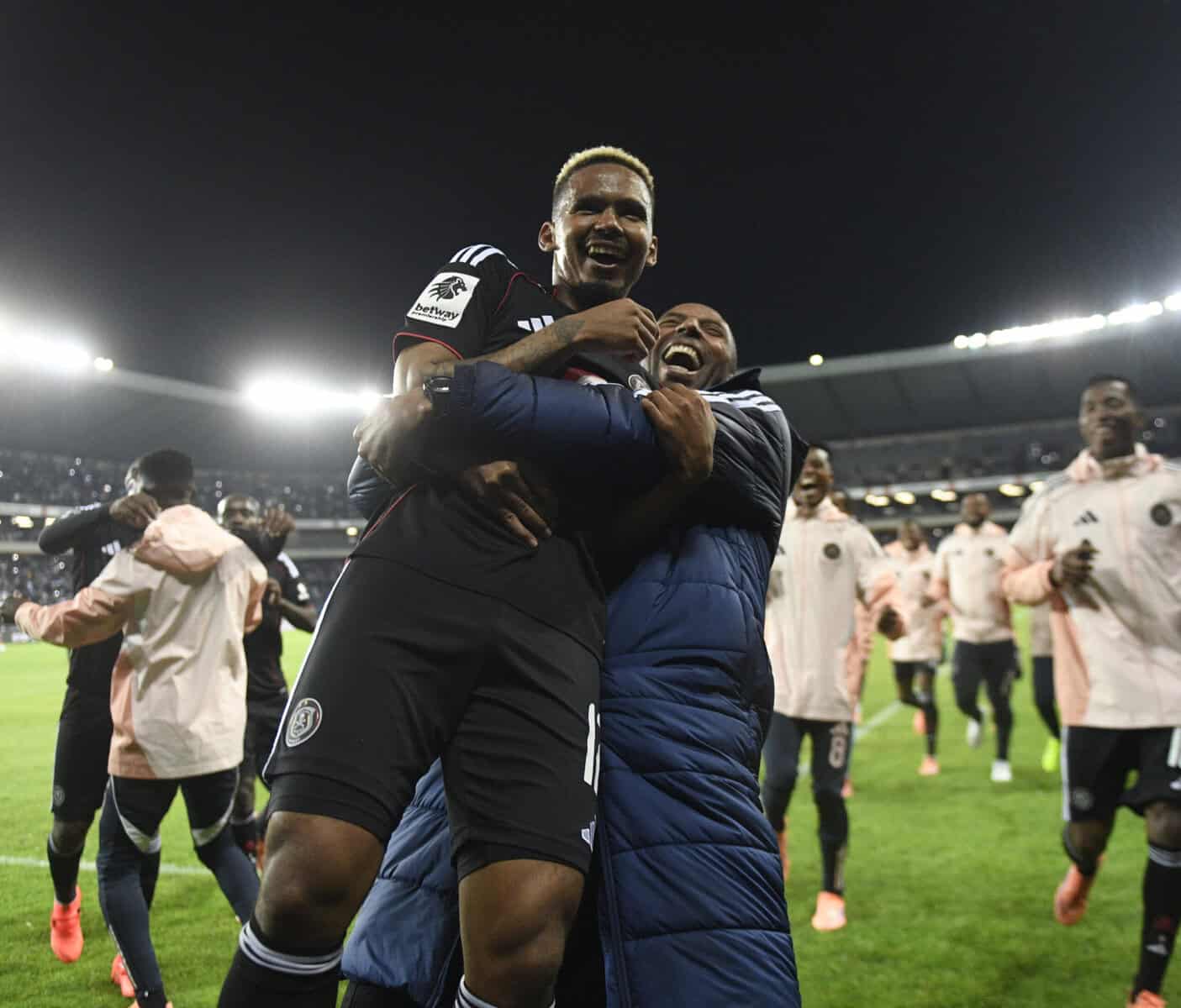 Pirates ease past Chippa to go level on points with Sundowns