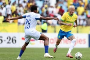 Sales urges Sundowns to silence hostile Alger crowd