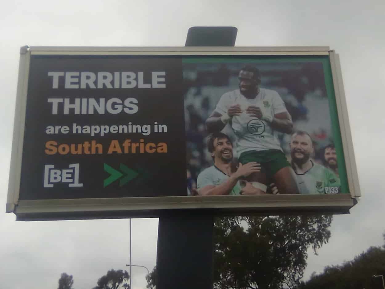 Billboard battle escalates ahead of G20