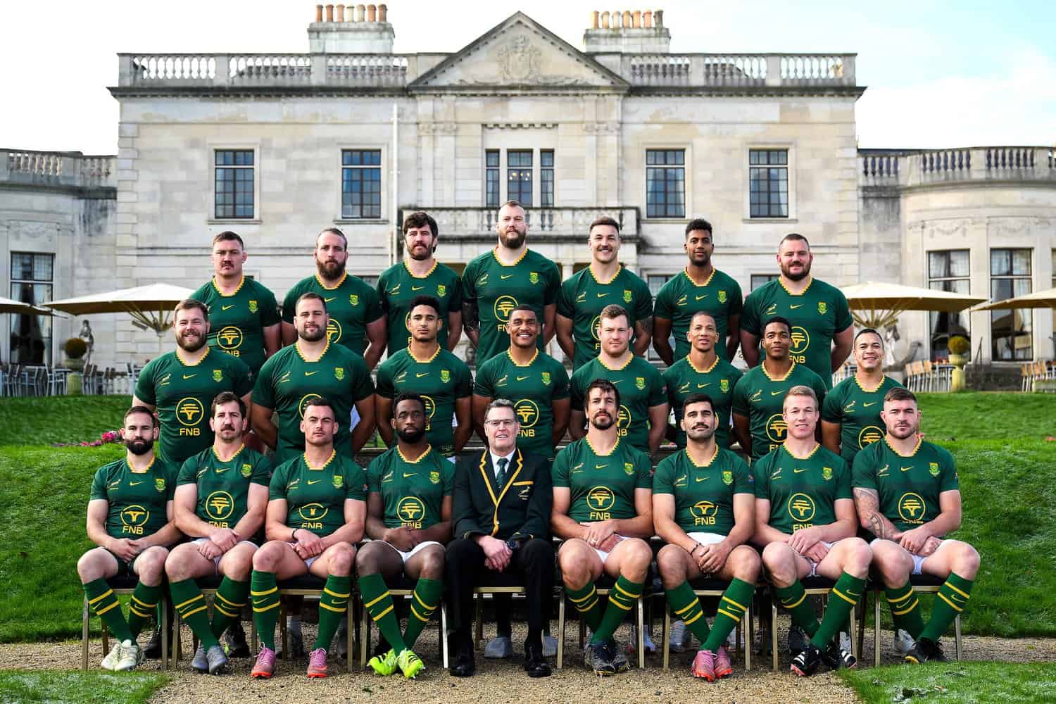 Springbok team to face Ireland