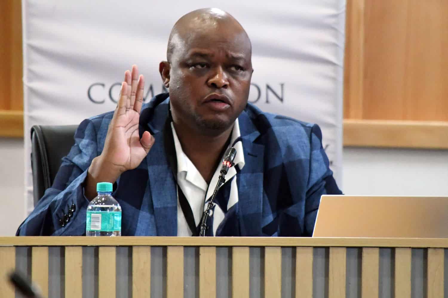 Brown Mogotsi Cat Matlala Saps tender Bheki Cele