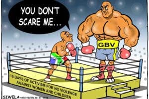 Cartoon GBV South Africa