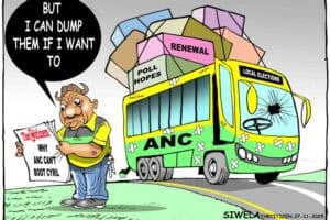 Cartoon Ramaphosa ANC