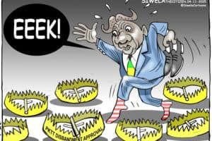 Cartoon Ramaphosa PKTT Madlanga commission