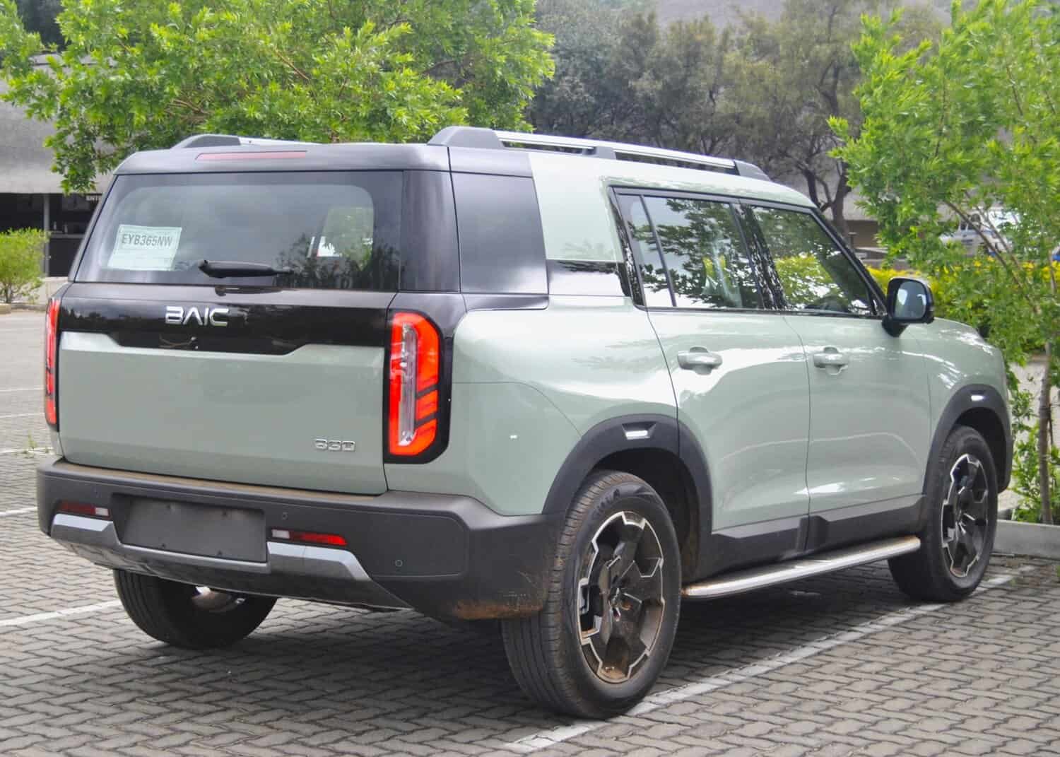 BAIC B30 launch drive South Africa