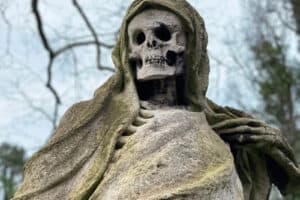 Jennie Ridyard on facing death with humour.