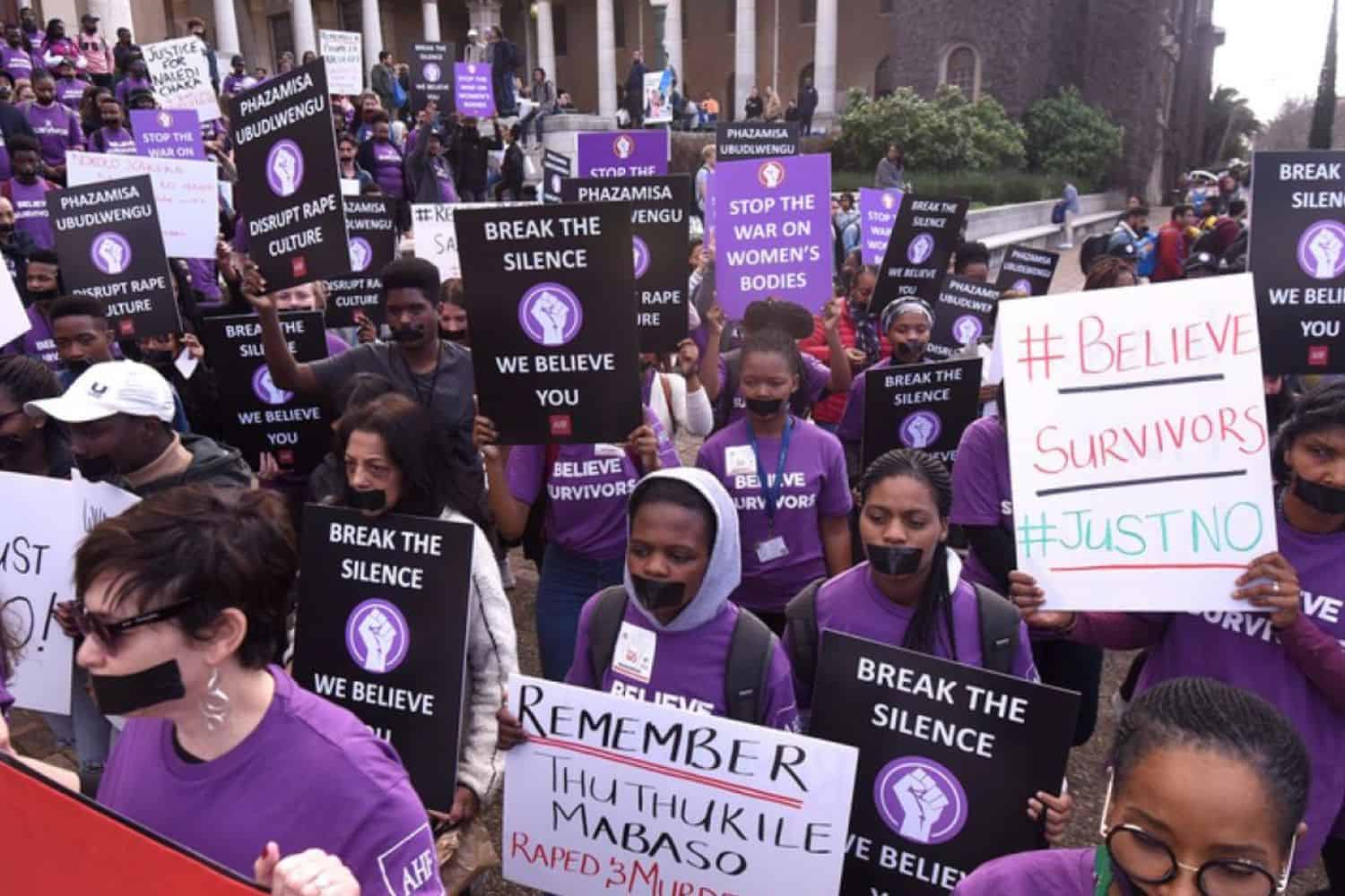 GBV Women for change national shutdown