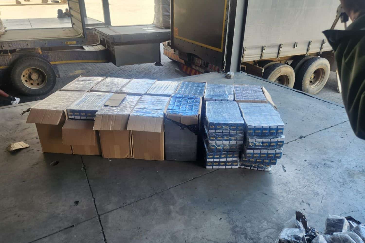 Zimbabwean national nabbed trying to smuggle illicit smokes into SA