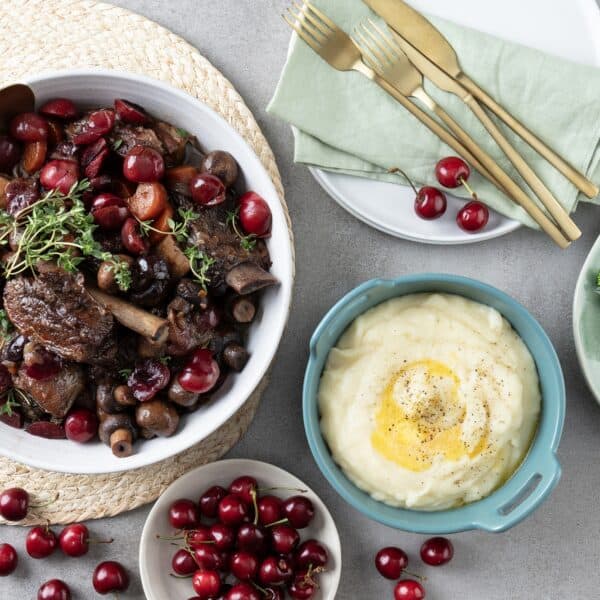 Cherry and Red Wine Braised Short Ribs recipe