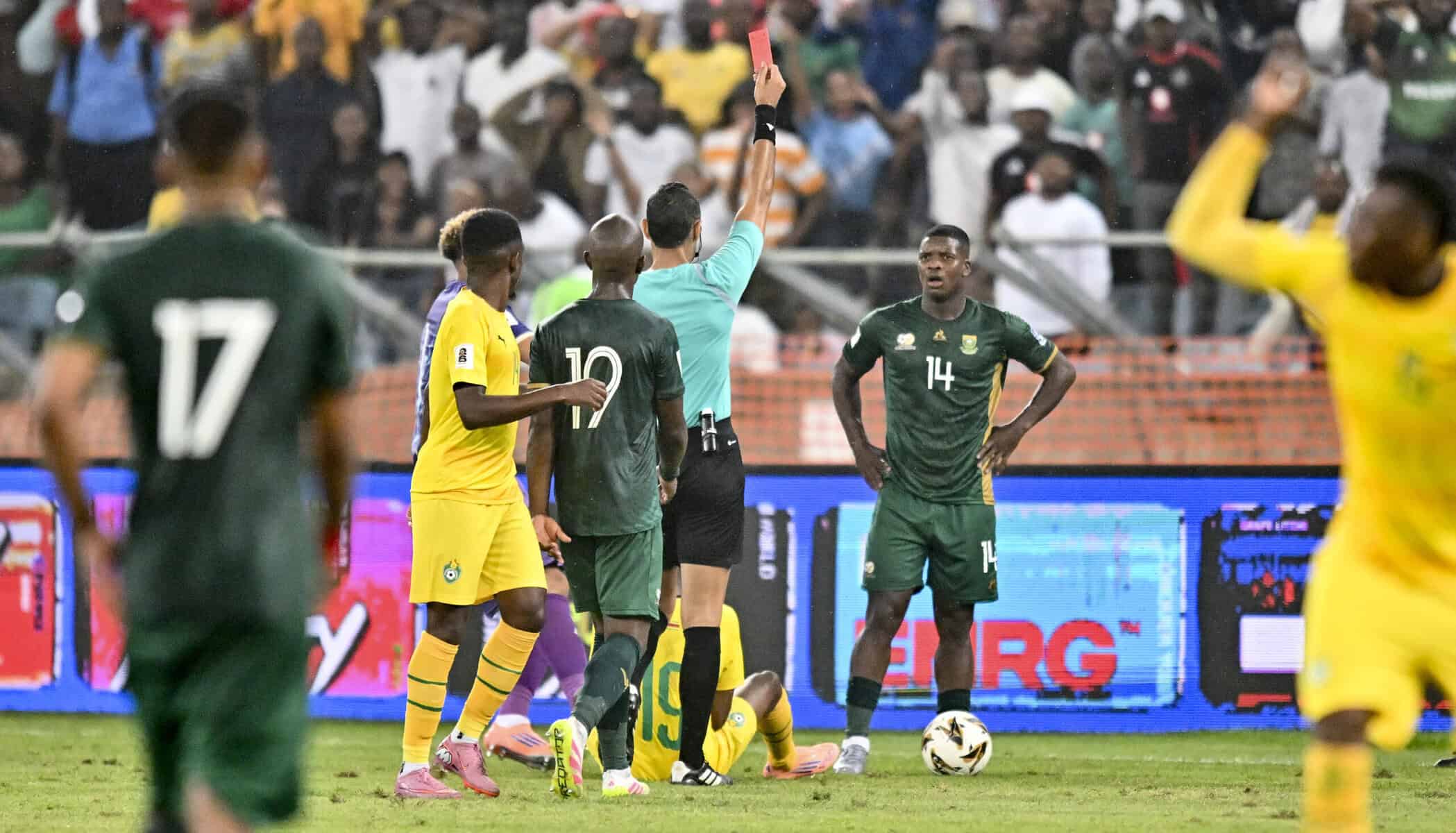 Bafana defender Mbokazi hit with hefty fine by FIFA