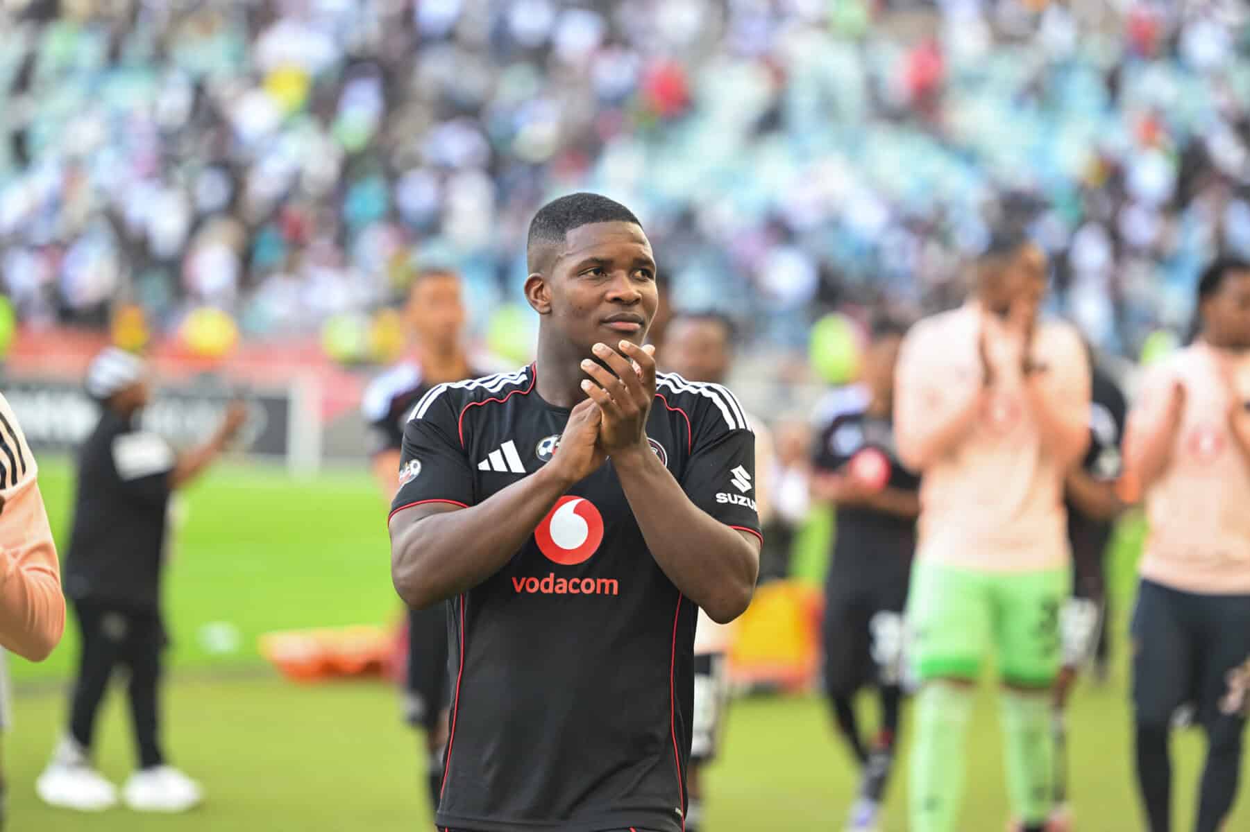 Pirates coach Ouaddou 'not aware' of Mbokazi's move to the US