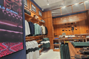 Inside of the Old School store at Multichoice