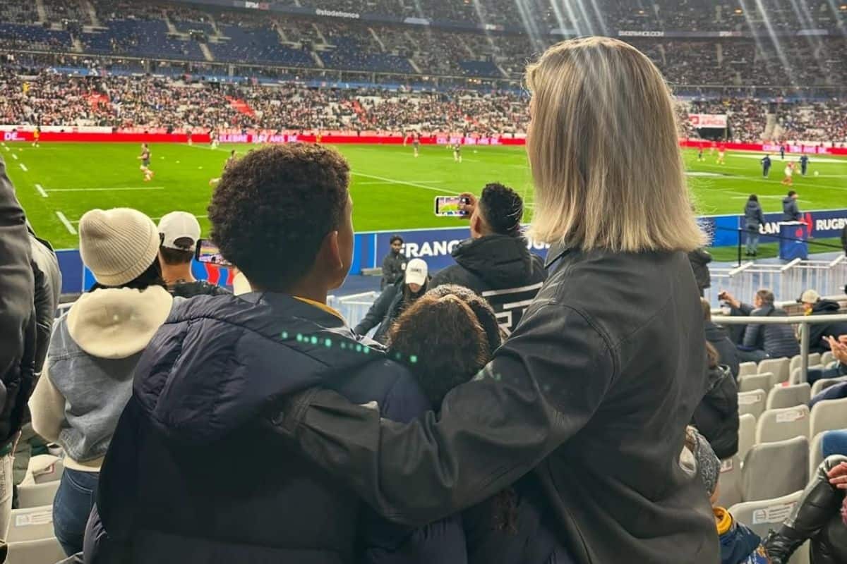 Rachel Kolisi and kids