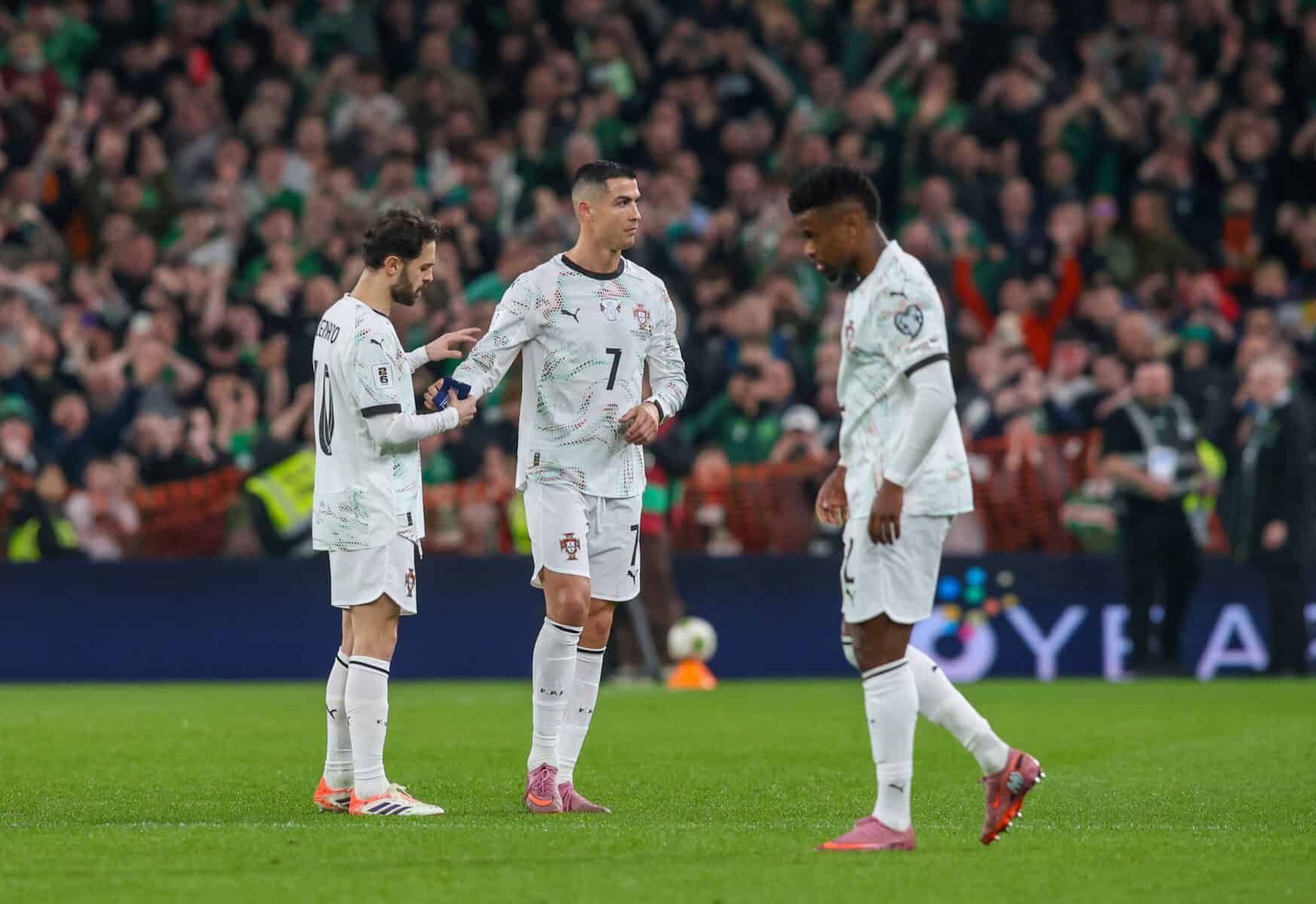Ronaldo red 'nothing to do with me': Ireland coach