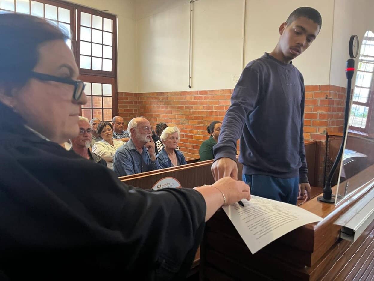 Stellenbosch University student killer sentenced to life plus 30 years