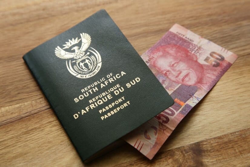 South Africa passport visa restrictions
