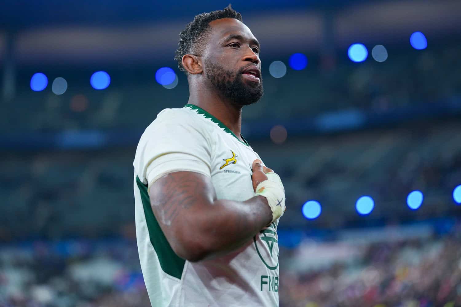 Springbok captain Siya Kolisi