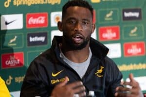 Springbok captain Siya Kolisi