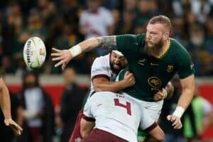 Springbok lock RG Snyman