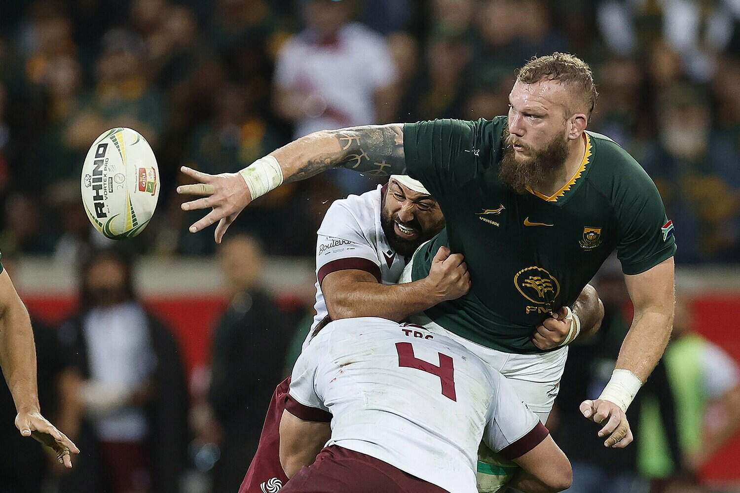 Springbok lock RG Snyman