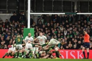 The Springboks won six scrum penalties against Ireland