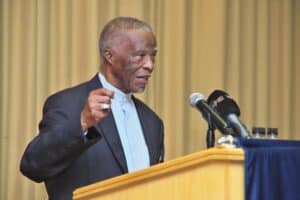 The way South Africa elects its president is 'wrong', Mbeki says