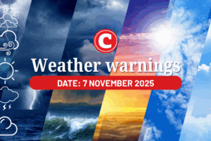 Weather forecast 7 November 2025
