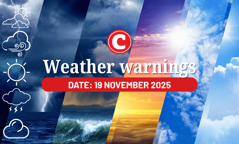 Weather Forecast 19 November 2025