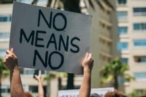 Women For Change protest