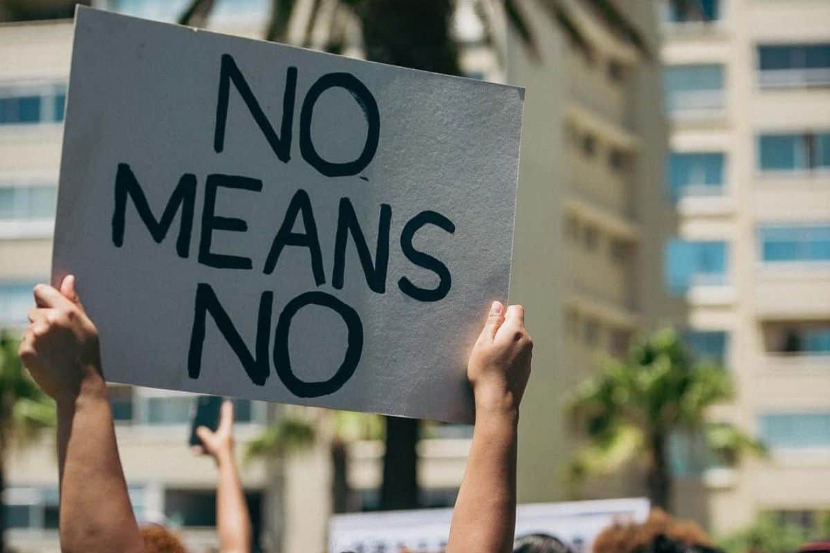 Women For Change protest