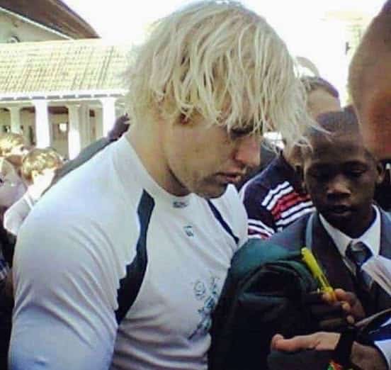 Siya Kolisi and Schalk Burger