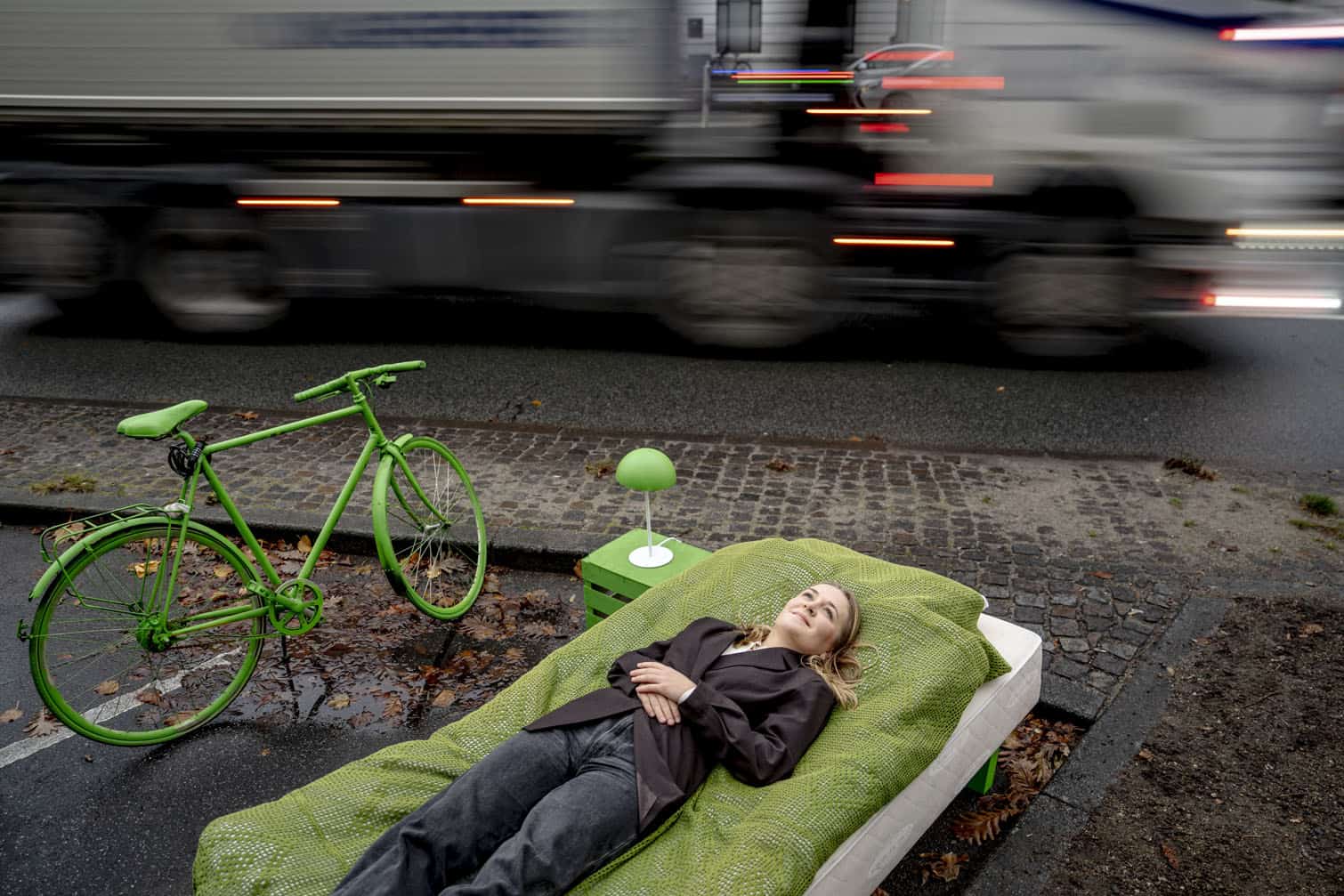 Alternativet political party campaigns ahead of Denmark's local elections