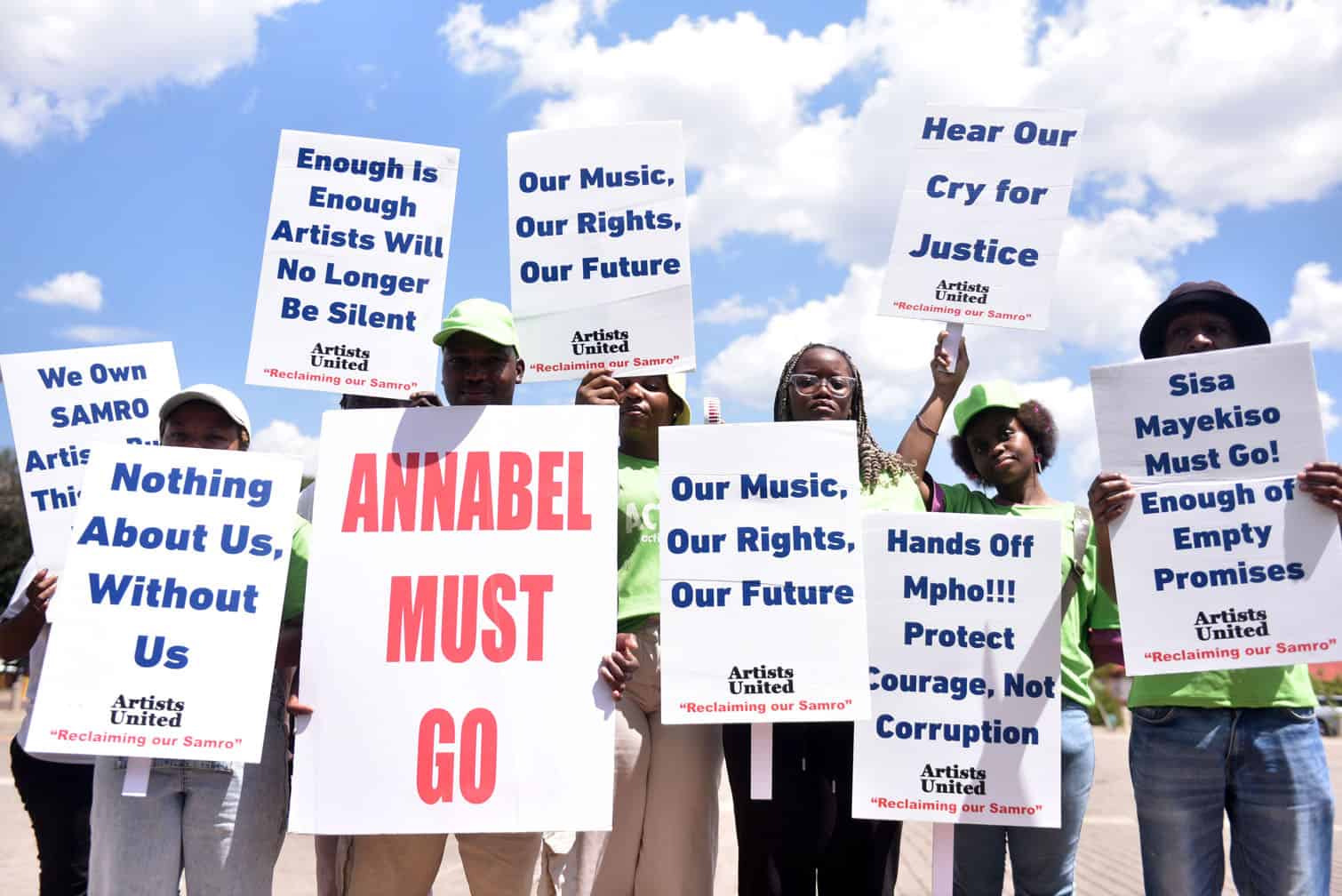 ActionSA demonstration