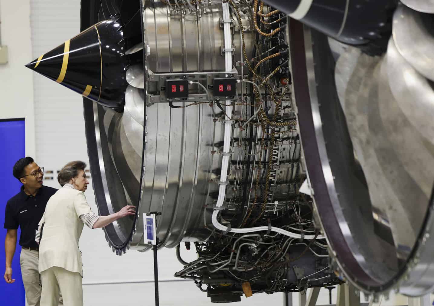 Britain's Princess Royal Anne visits Singapore