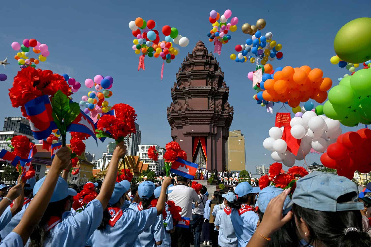 Cambodian students