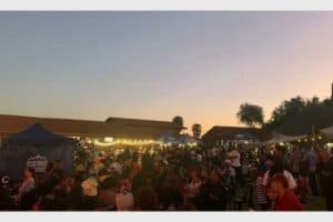 Locals enjoyed a Christmas night market at Alberton Christian Academy.
