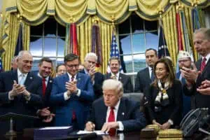 US President Trump signs funding bill to reopen the federal government