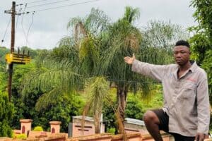 Resident Modiidi Marius Molewa of Relela Village in Bolobedu is ecststic that he has electricity but Molewa is worried about the constant load reduction.