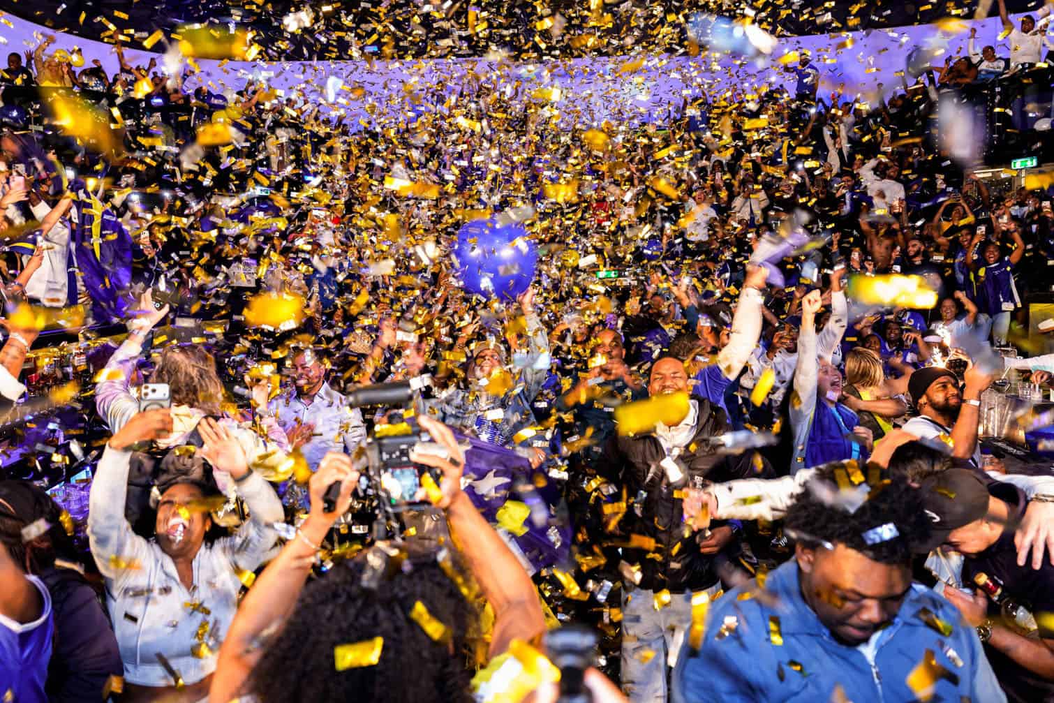 Curacao fans watch World Cup 2026 qualifying match