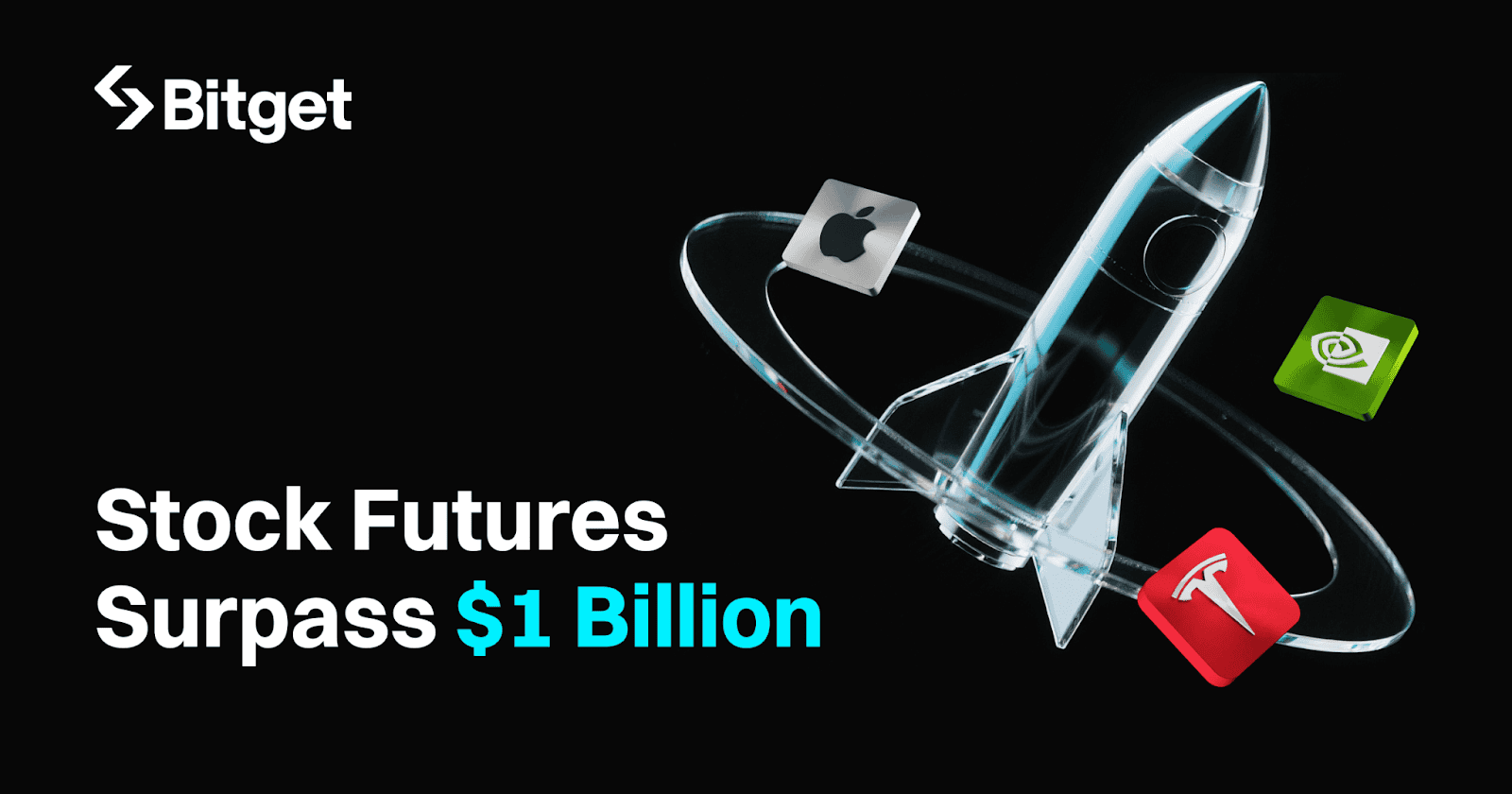 Bitget’s stock futures volume exceeds $1 billion