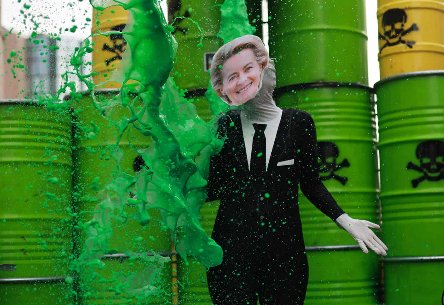 Toxic Trade Tour protest against EU-Mercosur trade agreement