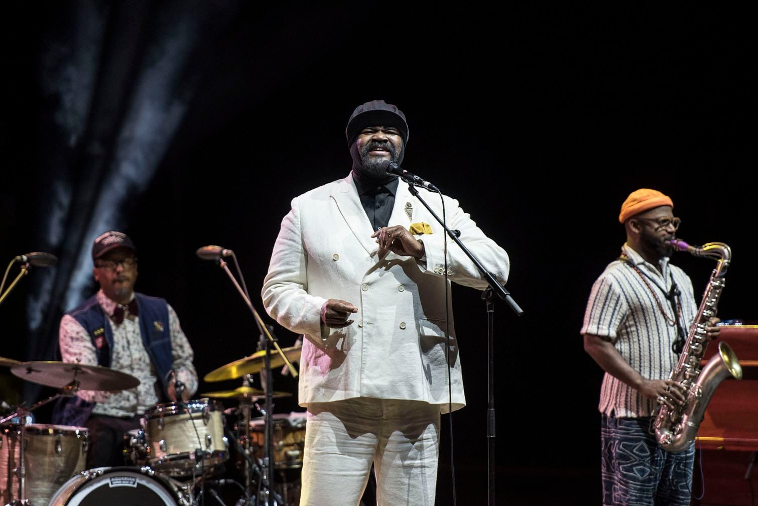 Gregory Porter performs in Johannesburg