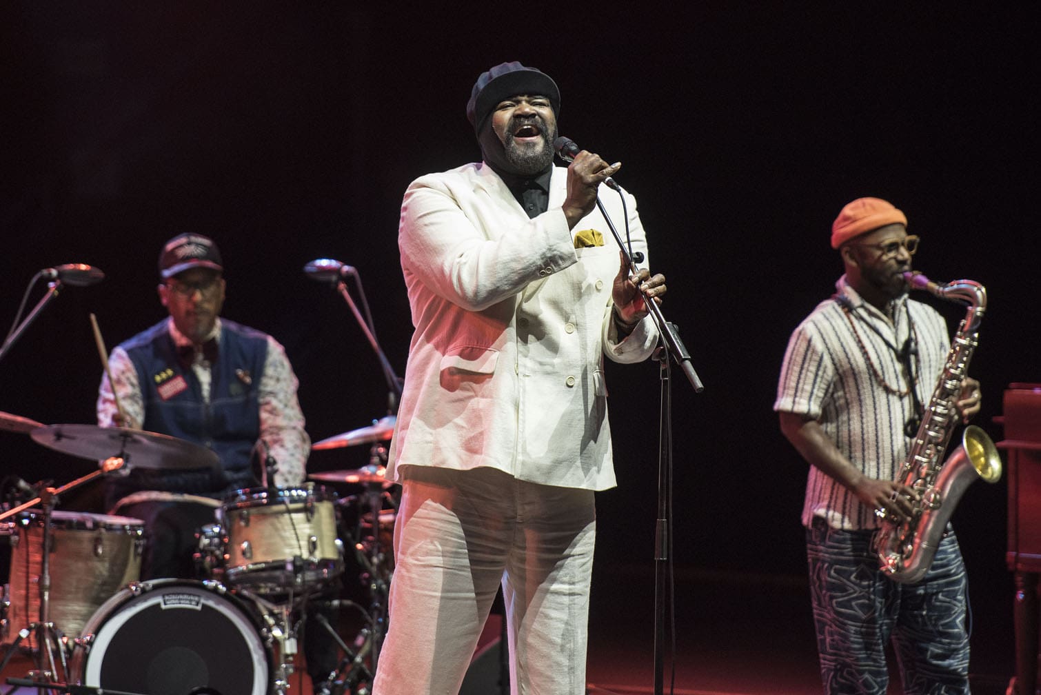 Gregory Porter performs in Johannesburg