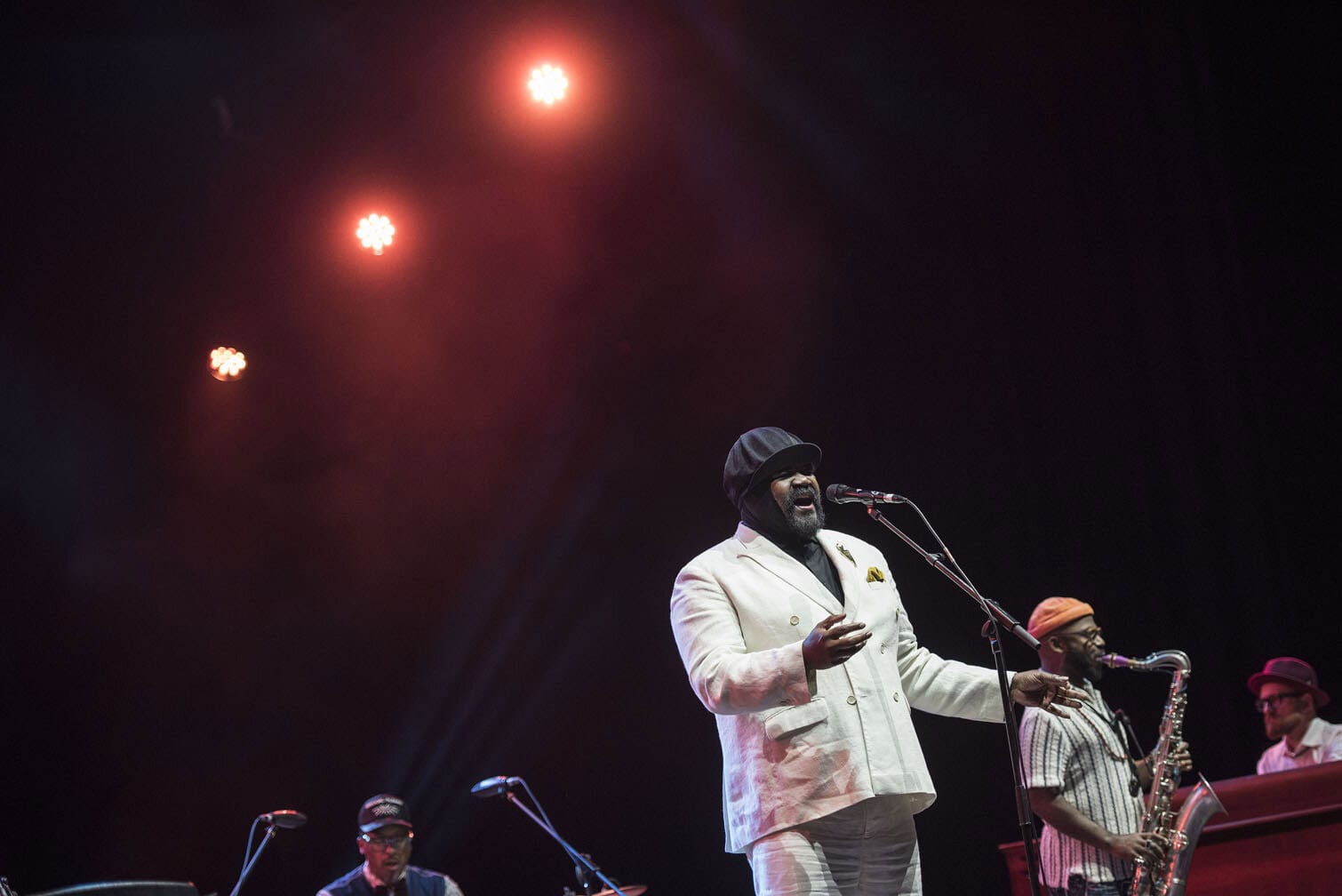 Gregory Porter performs in Johannesburg