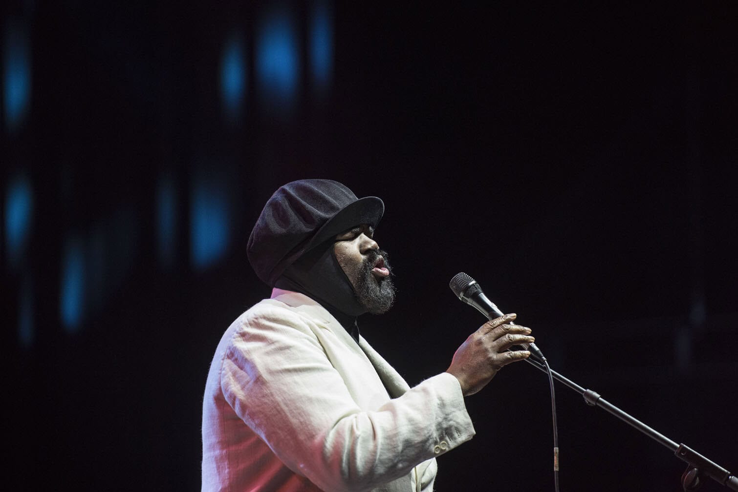 Gregory Porter performs in Johannesburg