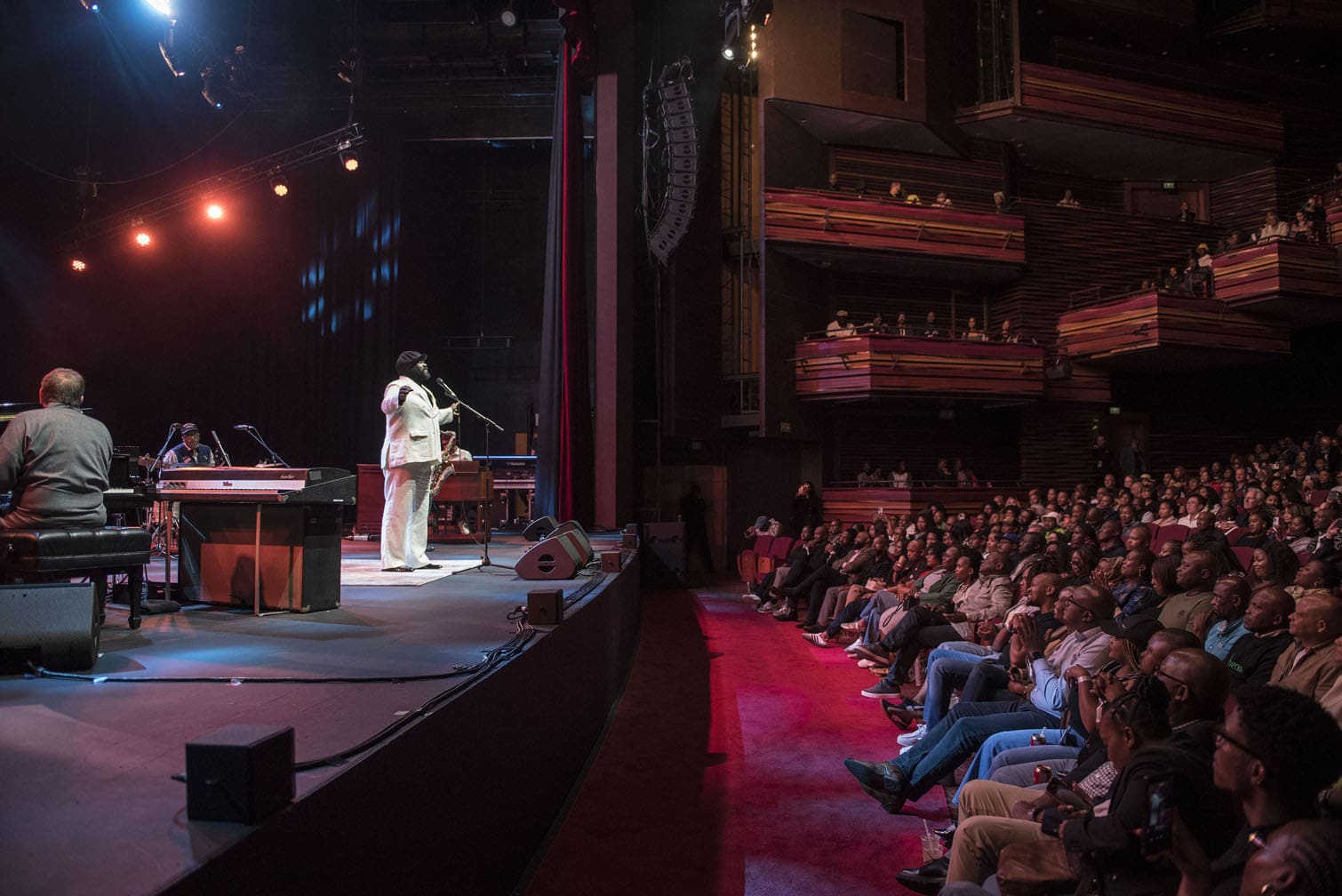 Gregory Porter performs in Johannesburg