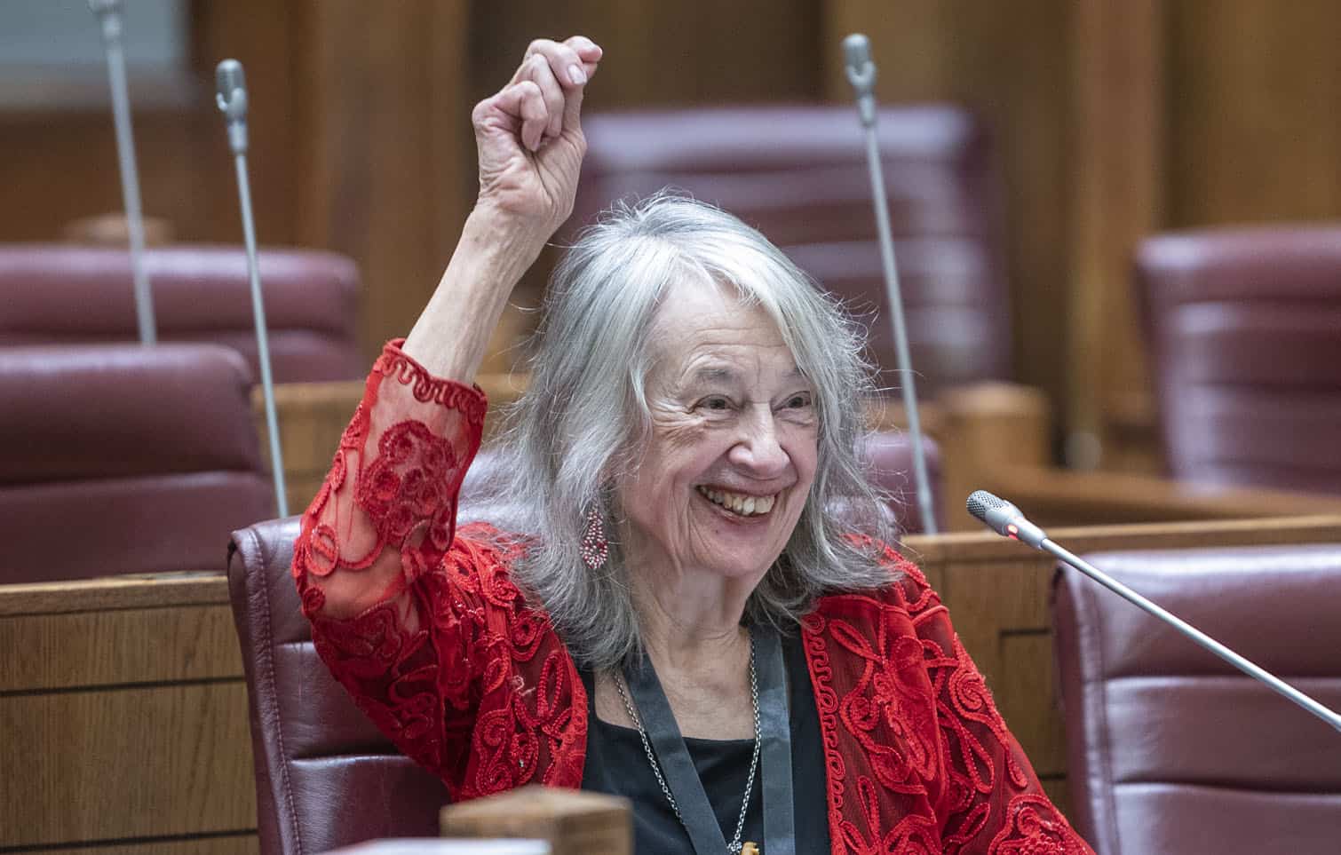 Professor Mary de Haas Testifies Before Ad Hoc Committee Probing Police Corruption