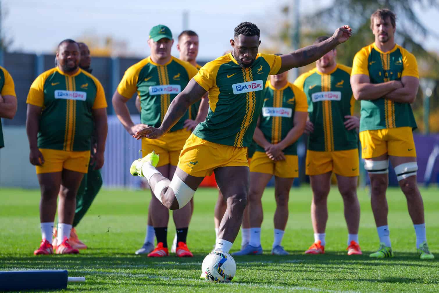 South Africa Training Session
