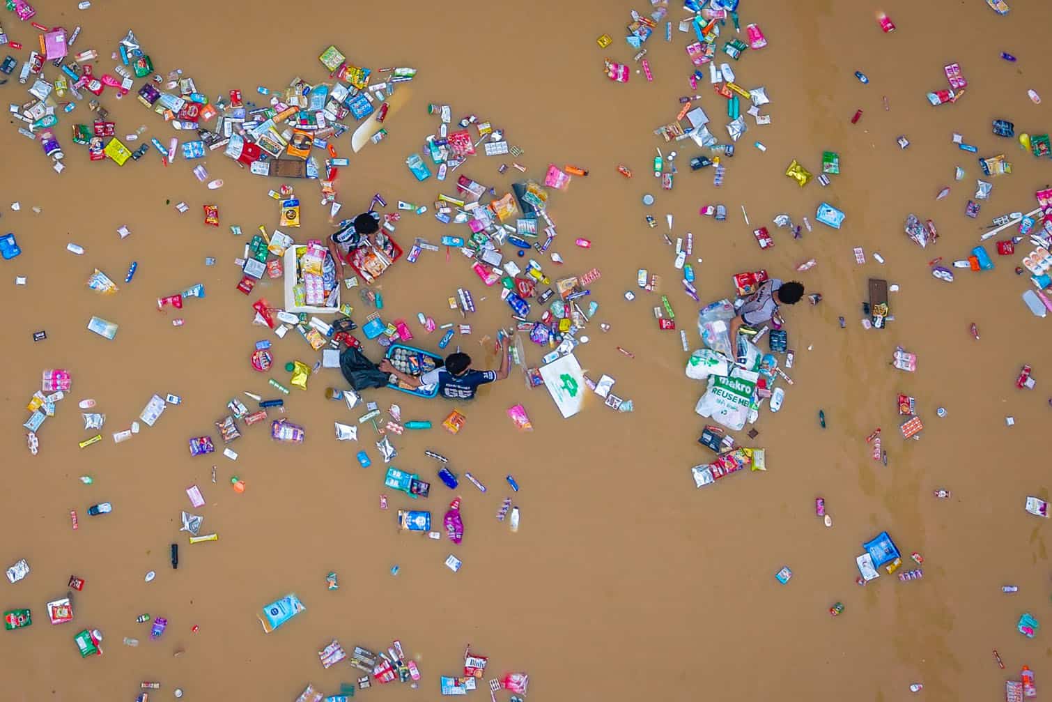 flood waters in Hat Yai