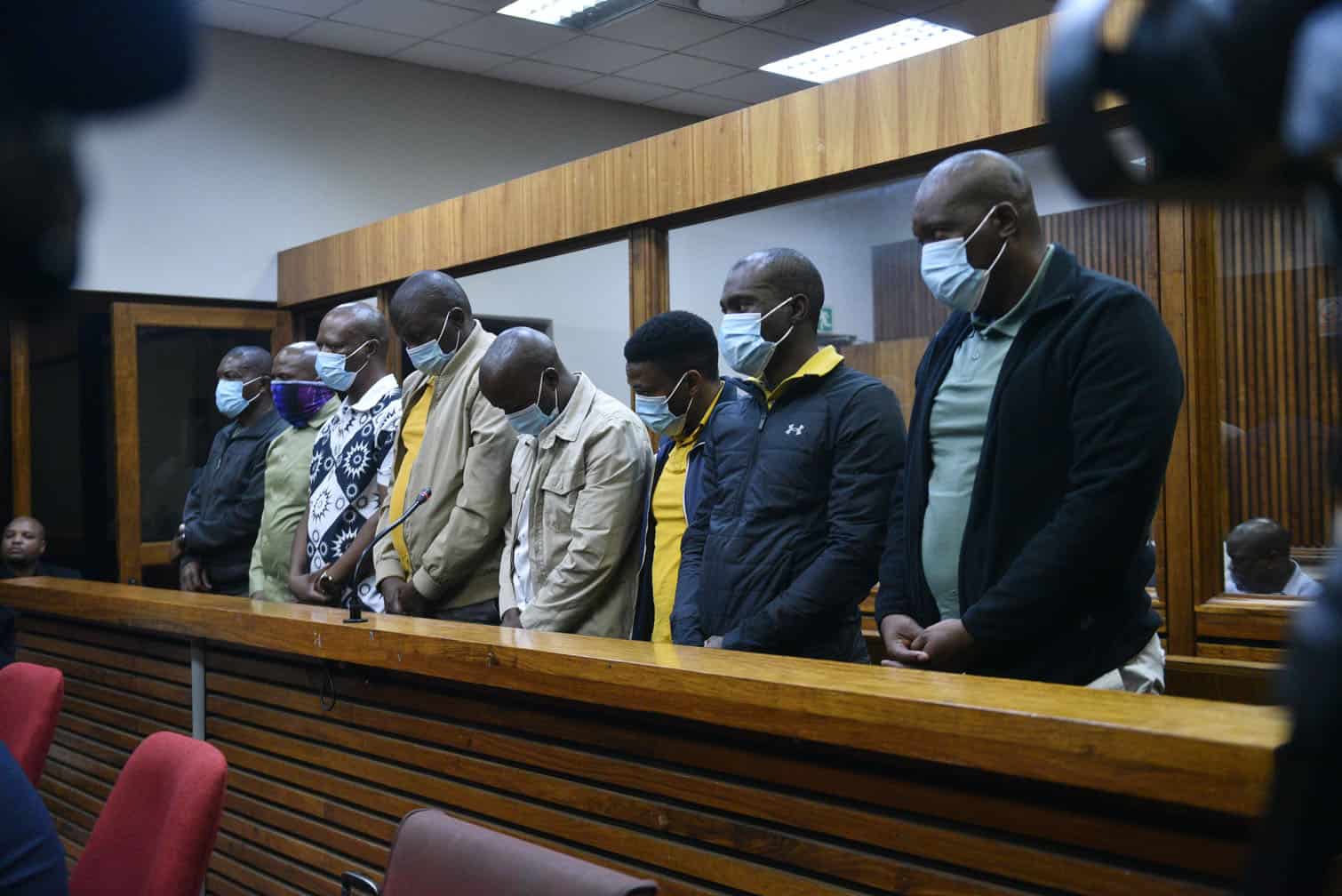 Paul Mashatile VIP protection team